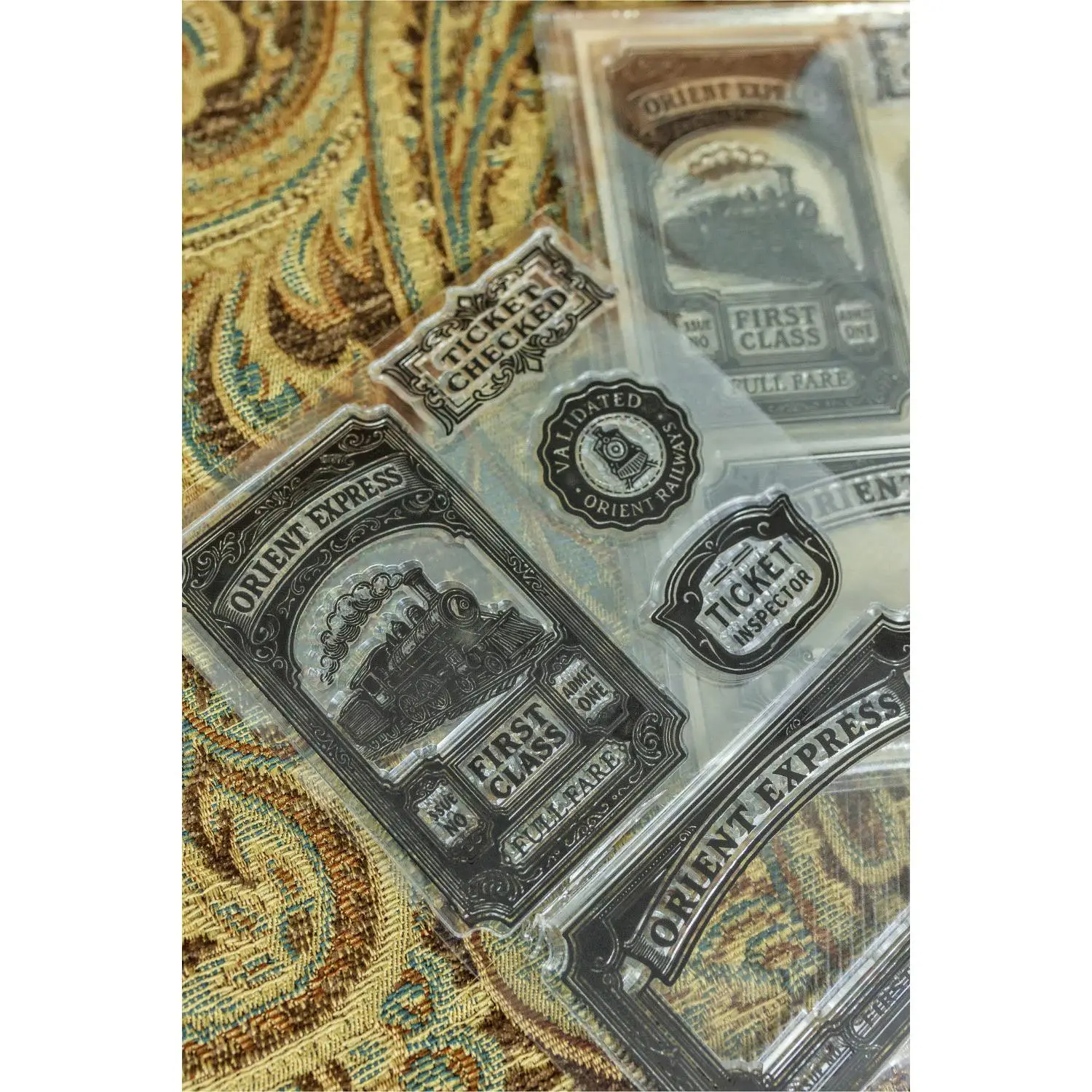 Orient Express Train Stamps