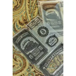 Orient Express Train Stamps
