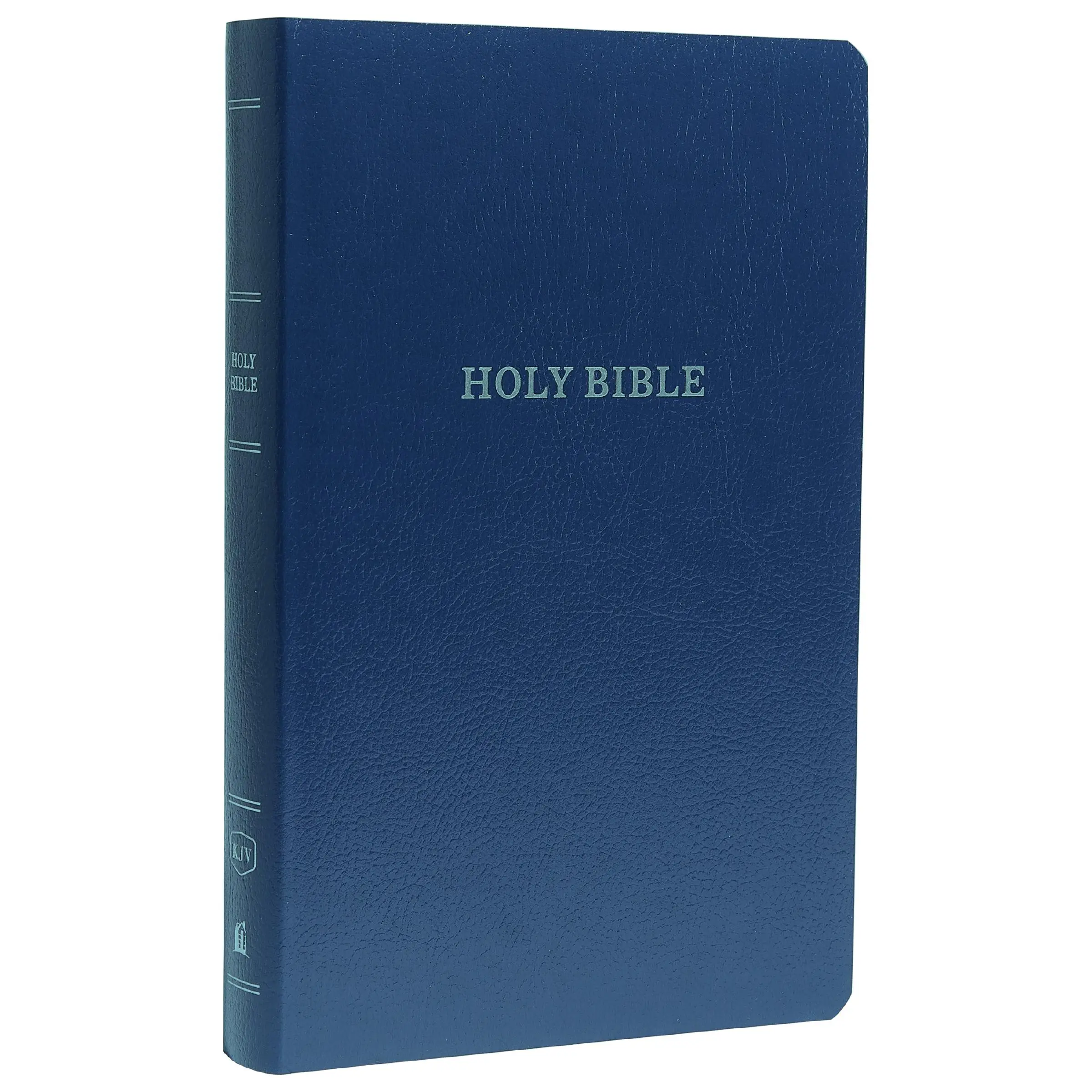 KJV, Gift and Award Bible, Leather-Look, Blue, Red Letter, Comfort Print: Holy Bible, King James Version by Thomas Nelson [Paperback Book]