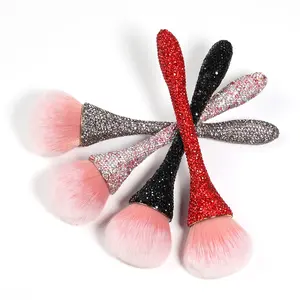 【M15】Diamond-set small waist new loose powder makeup brush cosmetic brush  cosmetic brush