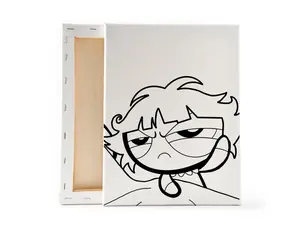 Powerpuff Girls Inspired Pre-Sketched Canvas Powerpuff Girls Inspired Pre-Sketched Canvas