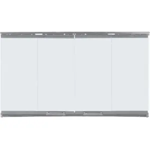 212 MAIN 42 in. Bi-Fold Glass Door - Home Improvement Bi-Fold Door for Outdoor Patio Spaces, Patio Accessory