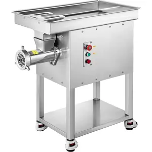 VEVOR Meat Grinder,  22 Lbs/Min Capacity Electric Meat Grinders w/ Blade, Grinding Plate, Sausage Maker, Stainless Steel Commercial Meat Mincer for Kitchen Restaurant Butcher Store