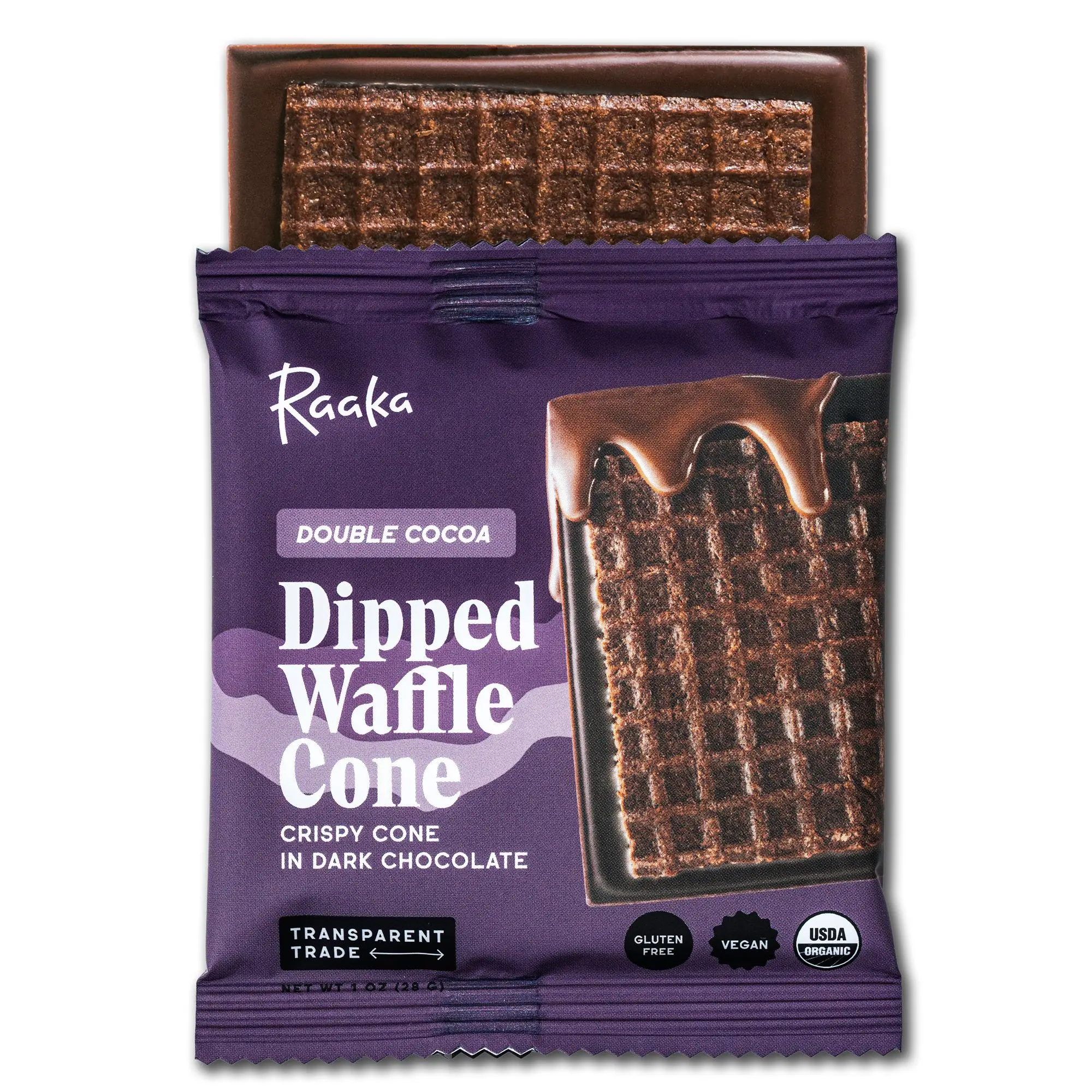 Double Cocoa Dipped Waffle Cone