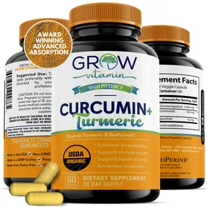 TURMERIC 95% CURCUMIN 10,000mg EXTRACT TUMERIC BLACK PEPPER ANTIOXIDANT BEST