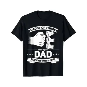 Celebrating Fathers Day with Cool Dad of Three TShirt for Proud Fathers