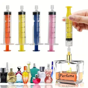 Colorful Perfume Needle Syringe Straight Drawer Tool, Sacred Distribution Perfume Injector, 10ML Perfume Extractor