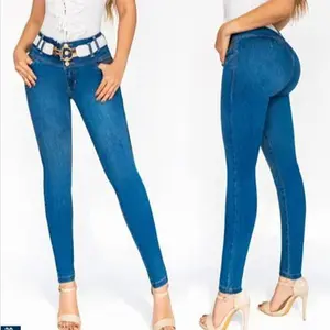 Seven7 Colombian Jeans: Lipo-Effect Body Shaper & Curve-Enhancing Skinny Jeans -Jeans Colombianos Seven7   Estilo Que Resalta Tu Figura, Jeans Lipo Moldeadores