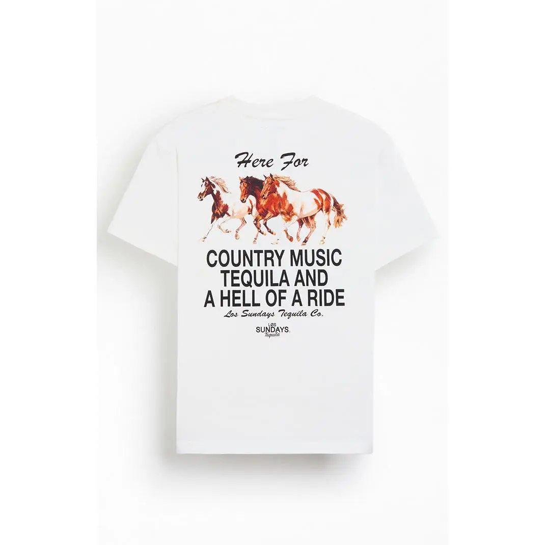 Los Sundays Men's Hell Of a Ride T-Shirt - Multicolor