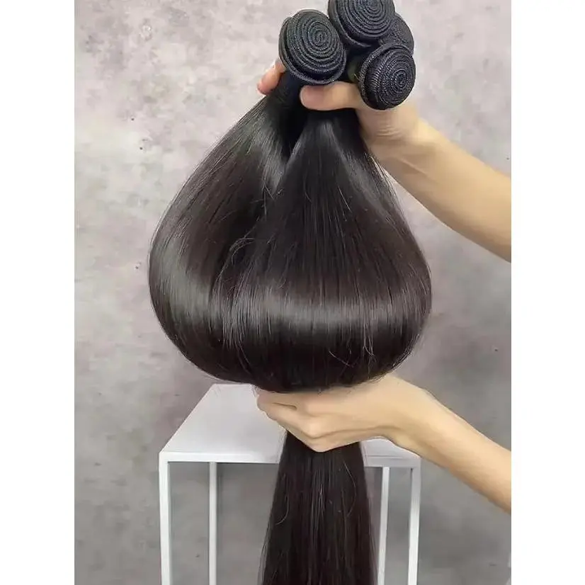 Straight Human Hair Weave Extensions