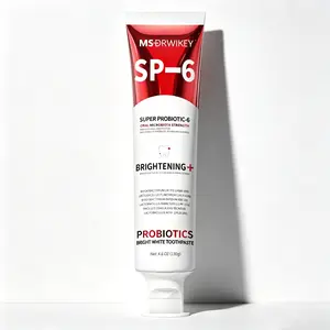 MSDRWIKEY SP-6 Probiotic Toothpaste, Advanced Oral Care, Long-Lasting Fresh Breath, Enamel Protection, 4.59oz