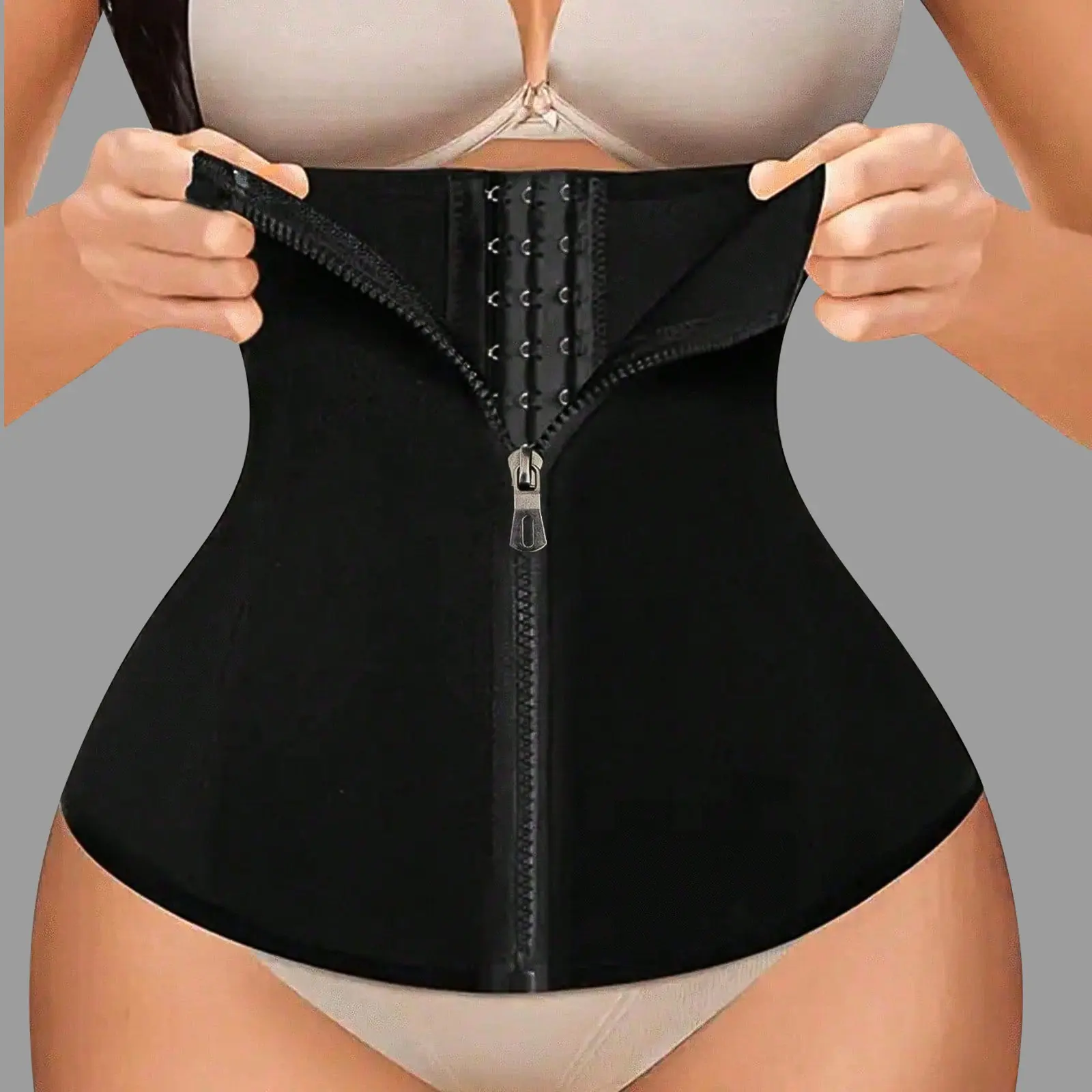 Women's Waist Training Belt, Adjustable Sweat Sauna Shapewear, Compression Shaper, Abdominal Trainer, Fitness Workout Belt, Slimming Cincher, Belly Control Strap, Compression Body Shapewear