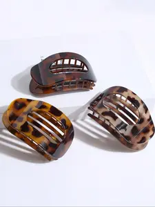 Leopard Pattern Hair Clip, Hair Claw, Clip In Claw, Hair Claws Set, Fashionable Hair Accessories for Women & Girls, Casual Versatile Hair Accessories for Daily Wear