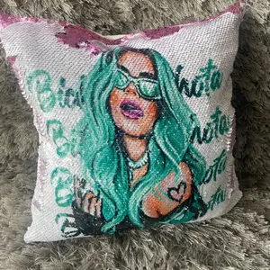 Custom Sequin Pillow
