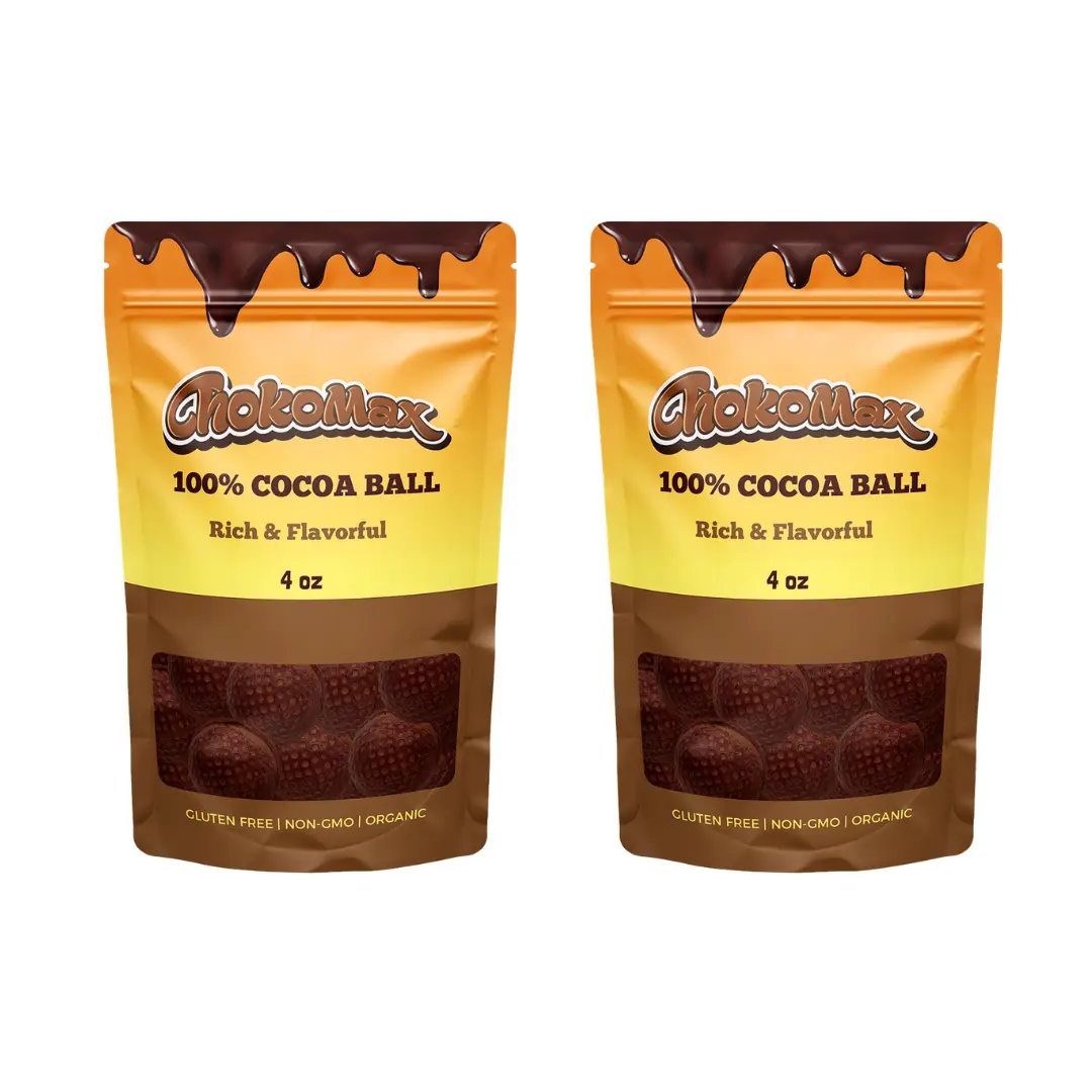 Haitian Cocoa Balls - Luscious Chocolate Snack 2 PACKS Haitian Cocoa Balls - Luscious Chocolate Snack 2 PACKS