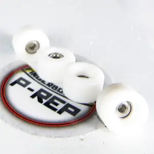 P-REP Urethane Solid Wheels - White P-REP Urethane Solid Wheels - White