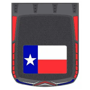 Texas Flag Mud Flaps 24x30" (2 pcs)