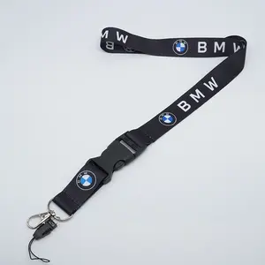 Nylon Lanyard Keyring Ring Car Keychain Key Fob for Bmw M Sport E36 E34 F31 F10 F20 F40 M3 M4 M5 F48 E46 E60 E90 E91 E30 E39 Z4 X3 X5 X1
