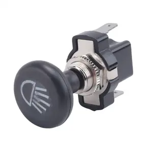 Universal 12V Car Push Pull Headlight Switch Button,for Golf Cart Club Car EZGO Yamaha
