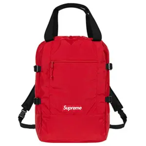 Supreme SS19 Week 9 Tote Backpack With Zipper Closure In Nylon For Men And Women