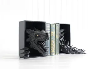 Dragon Book Nook - Bookshelf Decor Dragon Book Nook - Bookshelf Decor
