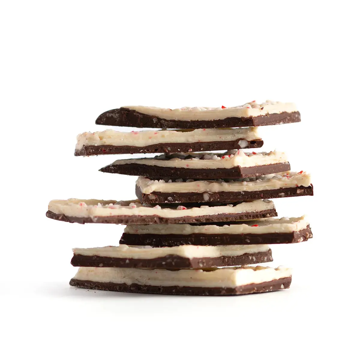 Gourmet Peppermint Bark | Lulubee Artisanal Chocolates