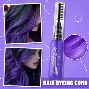 Hair Dyeing Cream, Long-lasting Vibrant Radiant Color Easy To Apply Hair Dyeing Combs, Hair Dyeing Product, Hair Coloring for Men and Women