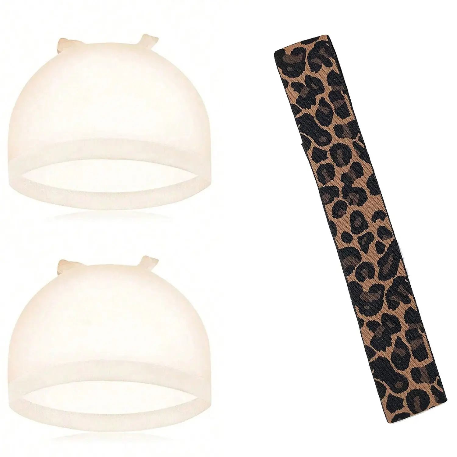 【Not For Sale】Lace Front Wig Accessories Kit - Breathable Elastic Bands, Sheer Invisible Edges, HD Cap (Automatic Free Gift for Purchases, Do Not Order Separately), Wig Edges
