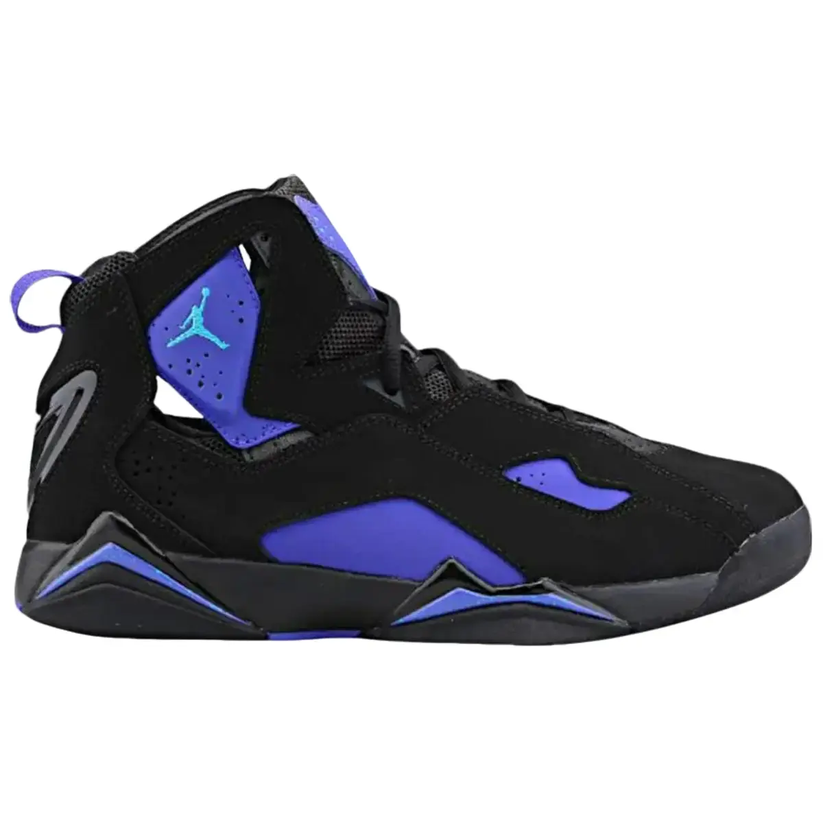 Nike Air Jordan True Flight Black Blue Lagoon Men's Fashion Shoes New
