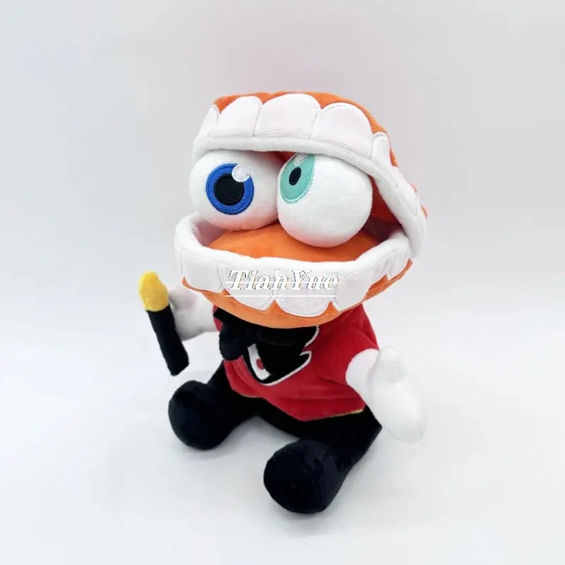 Cute-Shaped TADC Ringmaster Caine Animation Character Plush Stuffed Toy - Fluffy Kawaii Stuffed Animal Collectibles, Cute-Shaped Stuffed Toys