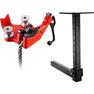 VEVOR Heavy - Duty Pipe Chain Vise, 1/2 - 8 Pipe Capacity, 34.6 Rugged Chain Cast Iron Base, Industrial - Grade Pipe Clamping for Plumbing, Automotive Repairs, MetalworkingVEVOR Super Brand Day