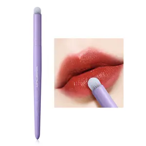 EIGSHOW Round Lip Blending Brush with Silver Ion-Infused Bristles, Soft and Skin-Safe, Reusable (L307P)