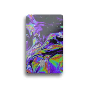 Psychedelic Galaxy Card Skin