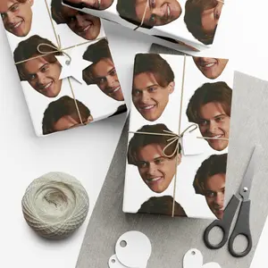 Conrad Fisher and Jeremiah Fisher TSITP Wrapping Paper, The Summer I Turned Pretty Gift Wrap, Team Conrad, Team Jeremiah Merch TSITP Fans
