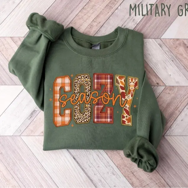 Cozy Season Sweatshirt/T-Shirt, Get Cozy Sweatshirt, Fall Graphic Tee, Sweater Weather, Spooky Season, halloween sweatshirts, Fall Sweatshirt, GILDAN Shirt, Gift Idea, For Man, For Woman, fall outfits