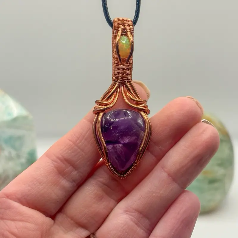 Amethyst + Opal