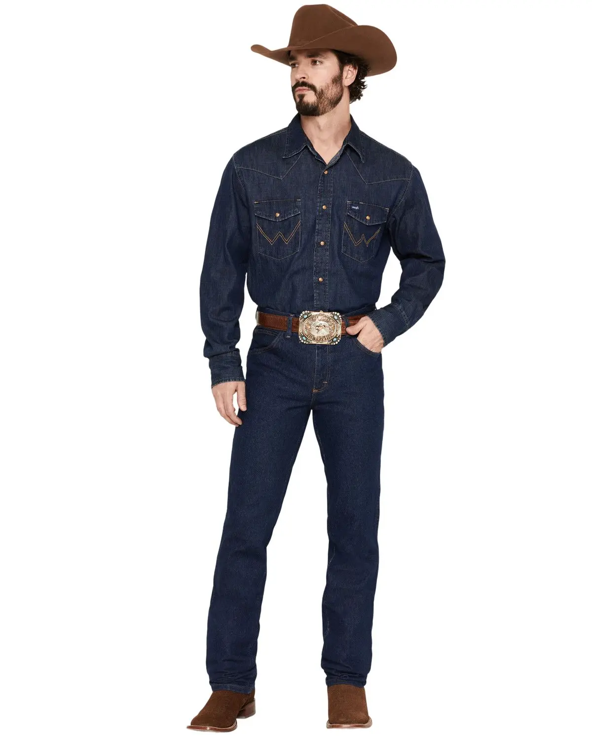 Wrangler Men's Jeans Cowboy Cut 36 Mwz Slim Fit - 36Mwzpd