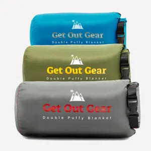 Double Puffy Camping Quilt