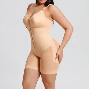 FeelinGirl #live Shapewear Bodysuit with Zipper Crotch for Women's Comfort and Style - Ideal for Everyday Wear, Enhances Look, Prioritizes Comfort and Style SpringStatements