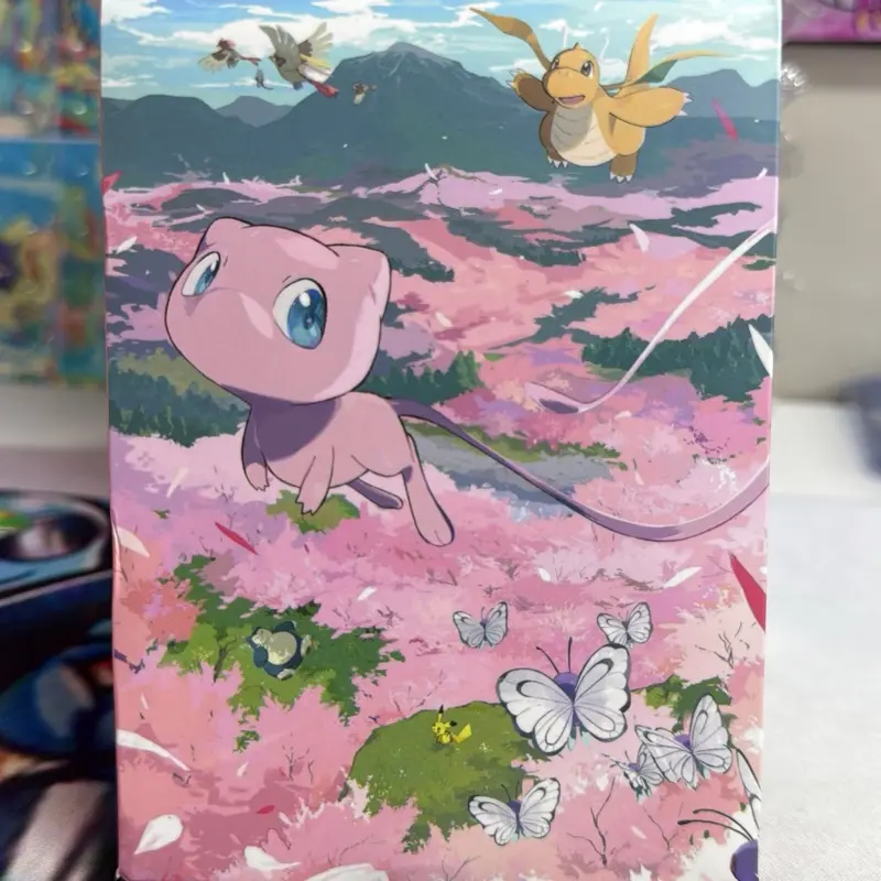 pokemon popo pocket monster 5 pack Box