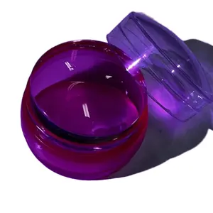 Nail Design Stamper Kit Clear Jelly Stamper with Scraper, Professional Stamping Polish Sett for DIY Nail Decor