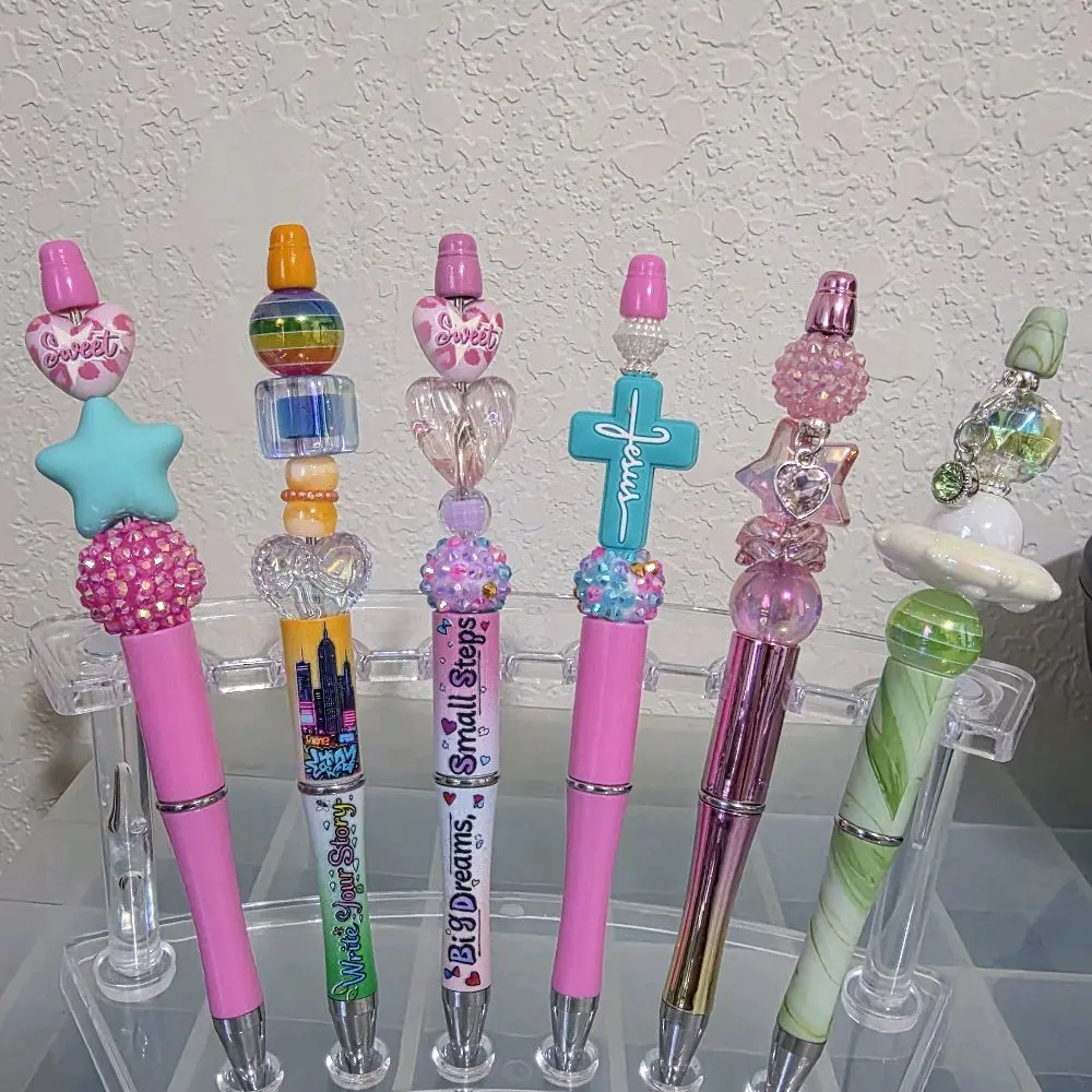 LIVE $6 Pens - Assorted Designs with Unique Charms and Patterns for Stylish Writing
