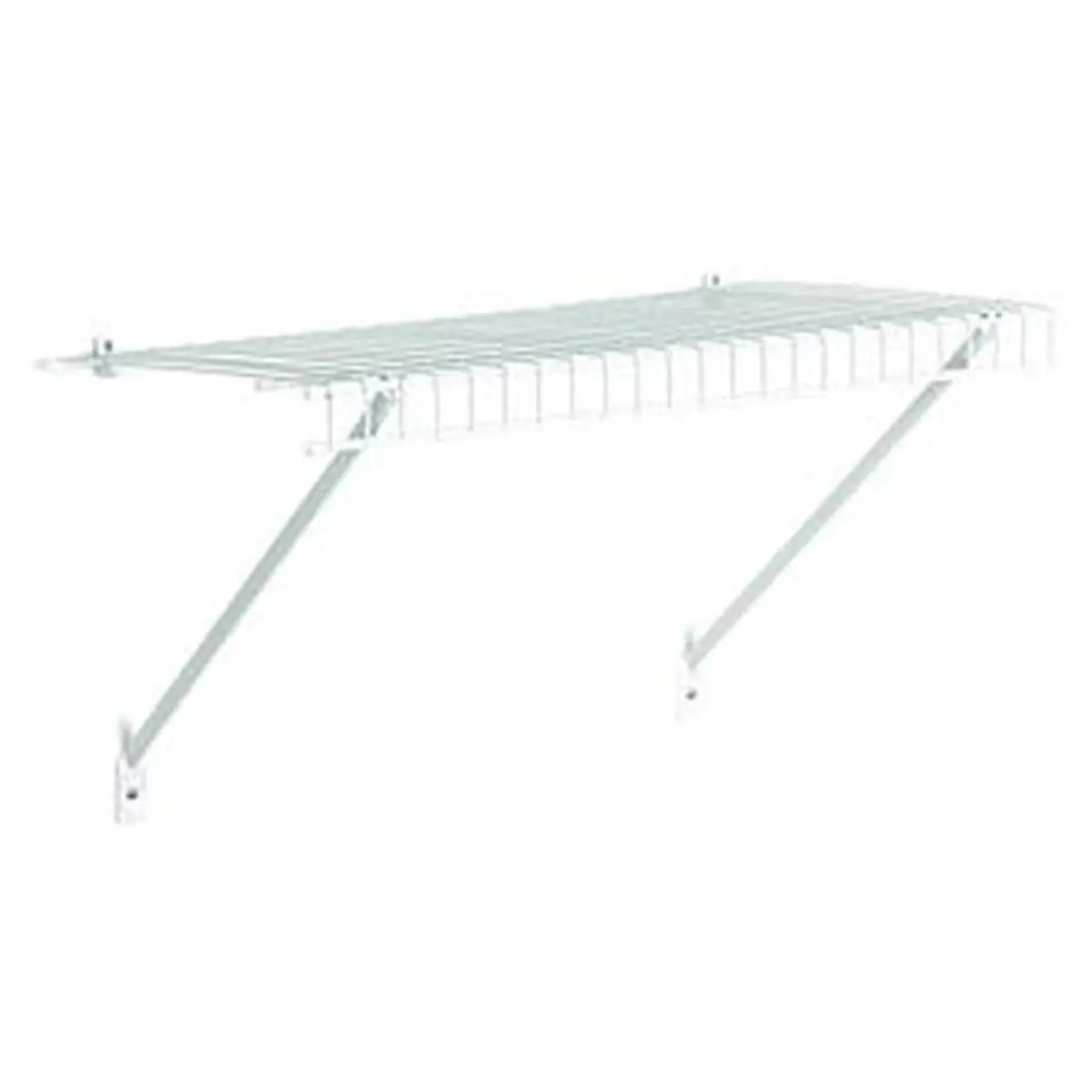 212 MAIN Closetmaid 103100 White All-Purpose Organizer Kit - 3 ft. x 12 in. Open End Installation Unit, Shelf Storage for Large Appliance Parts & Accessories