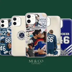 Off Campus Phone Case Briar University Hockey for iPhone 17Pro, 16, 15, 14, 13, 12,Samsung S26 S25, S24, S23,S22, A17, A26, A56