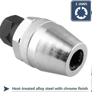 6-13mm Broken Bolt Extractor Set - MetalDamaged Stud Remover Tool for ImpactWrench and Ratchet, Non-Electric Manual Operation