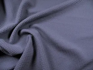 Bullet Textured Liverpool Fabric 4 way Stretch Dark Gray X43