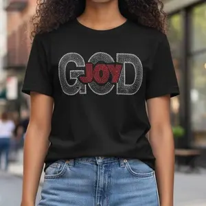 Joy in God Rhinestone T-Shirt