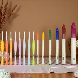 Luxury Crochet Hook Set, Ergonomic Non-Slip Hooks, 2.5mm-20mm, Soft Grip, Perfect for Beginners, Ideal Gift for Holidays, Crochet Set Kit