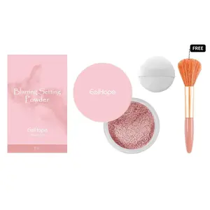 Concealer Powder Brush Set, Makeup Blending Brush, Natural Finish Lightweight Makeup Foundation, Free Gift Concealer Stick & Soft Applicator, Perfect for Daily Use
