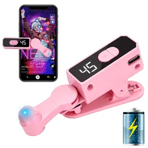 Portable Auto Clicker for iPhone iPad Android - Built-in Battery with Strong Battery Life, Hands-Free Silent Operation Handy Auto Tapper for TikTok Live, Gaming, Likes & Reward Tasks